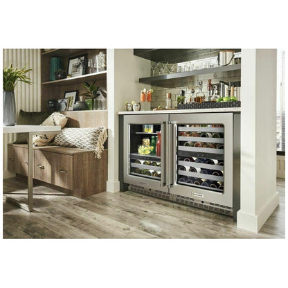 KitchenAid KUWR314KSS 台下式葡萄酒冷藏柜