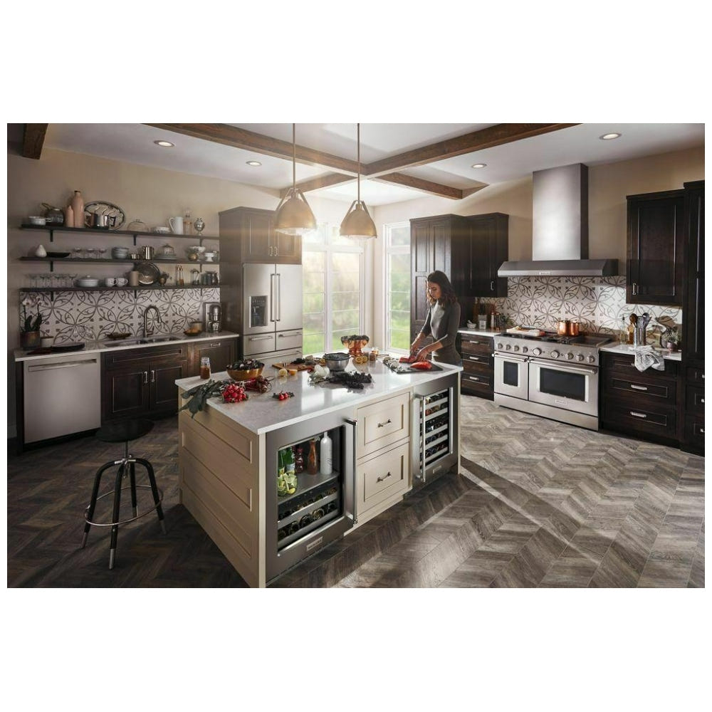 KitchenAid KUWR314KSS 台下式葡萄酒冷藏柜