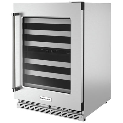 KitchenAid KUWR314KSS 台下式葡萄酒冷藏柜