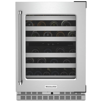 KitchenAid KUWR314KSS 台下式葡萄酒冷藏柜