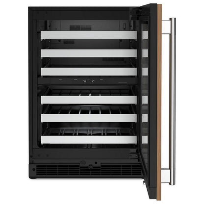 KitchenAid KUWR324SPA Under Counter Wine Refrigeration, 24 inch Width, Custom Panel Ready, Panel Ready
