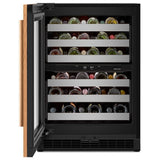 KitchenAid KUWR324SPA Under Counter Wine Refrigeration, 24 inch Width, Custom Panel Ready, Panel Ready