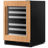 KitchenAid KUWR324SPA Under Counter Wine Refrigeration, 24 inch Width, Custom Panel Ready, Panel Ready
