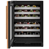 KitchenAid KUWR324SPA Under Counter Wine Refrigeration, 24 inch Width, Custom Panel Ready, Panel Ready