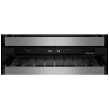 KitchenAid KUWR324SSB Under Counter Wine Refrigeration, 24 inch Width, Black Cabinet/Stainless Doors colour