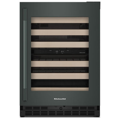 KitchenAid KUWR524SJP Under Counter Wine Refrigeration, 24 inch Width, Juniper colour