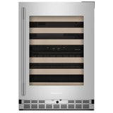 KitchenAid KUWR524SPS Under Counter Wine Refrigeration, 24 inch Width, PrintShield Stainless colour