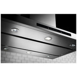 KitchenAid KVIB606DSS Range Hood, 36 inch Exterior Width, Island, 600 CFM, LED, Baffle Filter, Stainless Steel colour