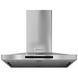 KitchenAid KVIB606DSS Range Hood, 36 inch Exterior Width, Island, 600 CFM, LED, Baffle Filter, Stainless Steel colour