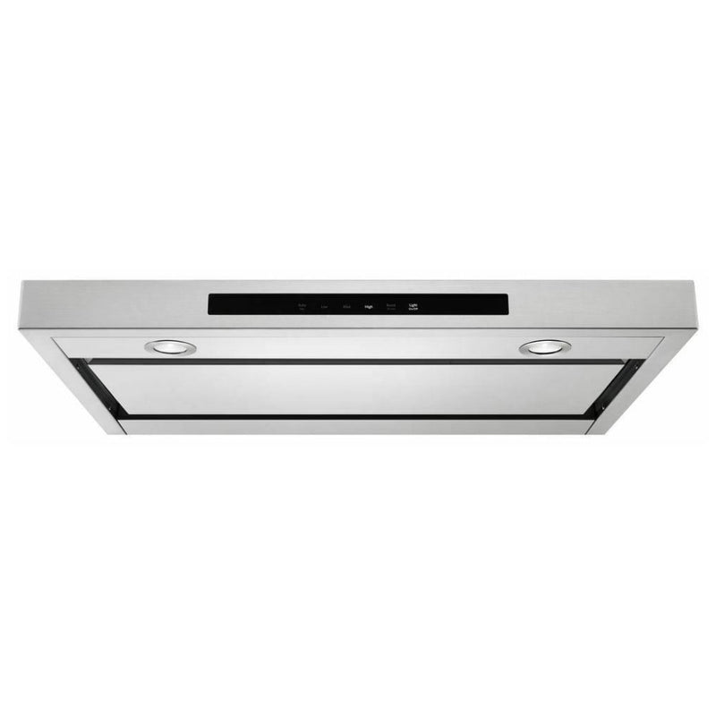 KitchenAid KVUB400GSS Range Hood, 30 inch Exterior Width, Under-Cabinet, 400 CFM, LED, Aluminum Mesh Filter, Stainless Steel colour