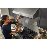 KitchenAid KVUC600KSS Range Hood, 30 inch Exterior Width, 4, 585 CFM, LED, Baffle Filter, Stainless Steel colour