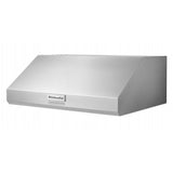 KitchenAid KVUC606KSS Range Hood, 36 inch Exterior Width, 4, 585 CFM, LED, Baffle Filter, Stainless Steel colour
