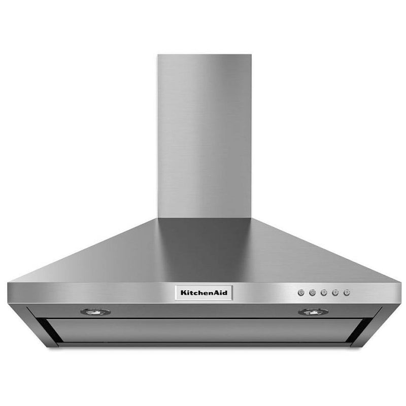 KitchenAid KVWB400DSS Range Hood, 30 inch Exterior Width, Wall Mounted, 400 CFM, LED, Aluminum Mesh Filter, Stainless Steel colour