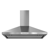 KitchenAid KVWB406DSS Range Hood, 36 inch Exterior Width, Wall Mounted, 400 CFM, LED, Aluminum Mesh Filter, Stainless Steel colour