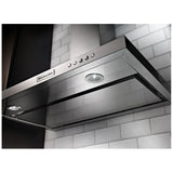 KitchenAid KVWB406DSS Range Hood, 36 inch Exterior Width, Wall Mounted, 400 CFM, LED, Aluminum Mesh Filter, Stainless Steel colour