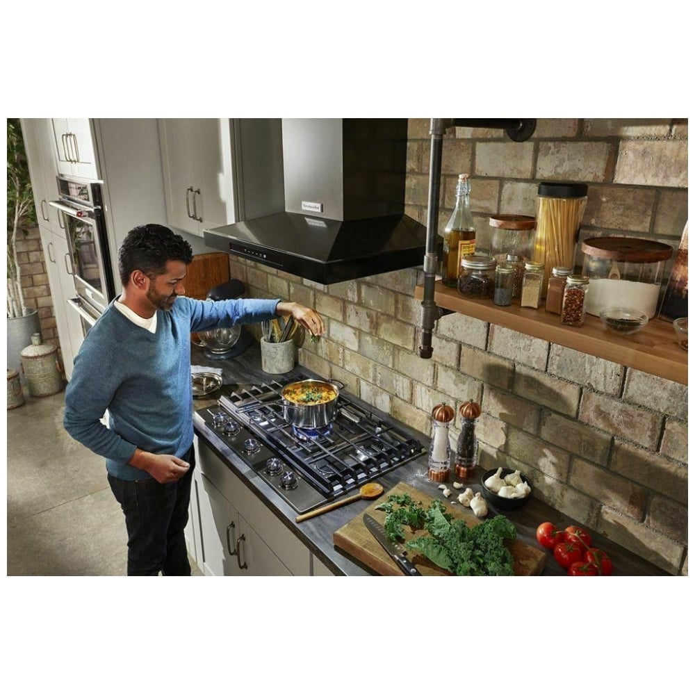 KitchenAid KVWB600HBS Wall Mount Range Hood