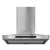 KitchenAid KVWB600HBS Range Hood, 30 inch Exterior Width, Wall Mounted, 585 CFM, LED, Baffle Filter, Black Stainless Steel colour