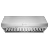 KitchenAid KVWC908KSS Range Hood, 48 inch Exterior Width, 4, 1,170 CFM, LED, Baffle Filter, Stainless Steel colour