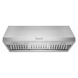 KitchenAid KVWC908KSS Range Hood, 48 inch Exterior Width, 4, 1,170 CFM, LED, Baffle Filter, Stainless Steel colour