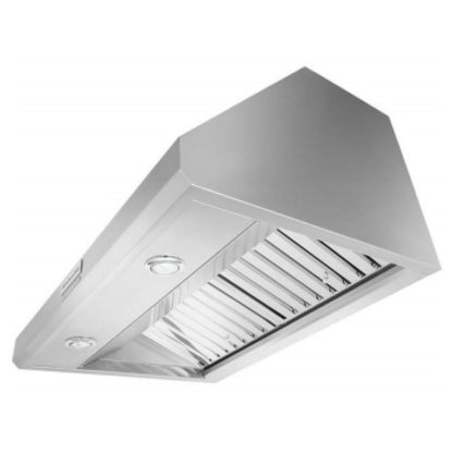 KitchenAid KVWC908KSS Wall Mount Range Hood, 48" Ventilation, Stainless Steel, 4-Speed Fan