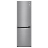 LG LBNC12231V Bottom Freezer Refrigerator, 24 inch Width, Counter Depth, ENERGY STAR Certified, 11.9 cu. ft. Capacity, Platinum Silver (Stainless Steel) colour