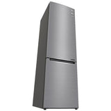 LG LBNC12231V Bottom Freezer Refrigerator, 24 inch Width, Counter Depth, ENERGY STAR Certified, 11.9 cu. ft. Capacity, Platinum Silver (Stainless Steel) colour