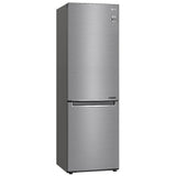 LG LBNC12231V Bottom Freezer Refrigerator, 24 inch Width, Counter Depth, ENERGY STAR Certified, 11.9 cu. ft. Capacity, Platinum Silver (Stainless Steel) colour