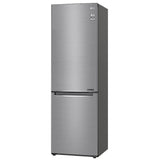 LG LBNC12231V Bottom Freezer Refrigerator, 24 inch Width, Counter Depth, ENERGY STAR Certified, 11.9 cu. ft. Capacity, Platinum Silver (Stainless Steel) colour