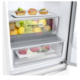 LG LBNC12231W Bottom Freezer Counter Depth Refrigerator, 24 inch Width, Counter Depth, ENERGY STAR Certified, 11.9 cu. ft. Capacity, White colour