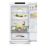 LG LBNC12231W Bottom Freezer Counter Depth Refrigerator, 24 inch Width, Counter Depth, ENERGY STAR Certified, 11.9 cu. ft. Capacity, White colour