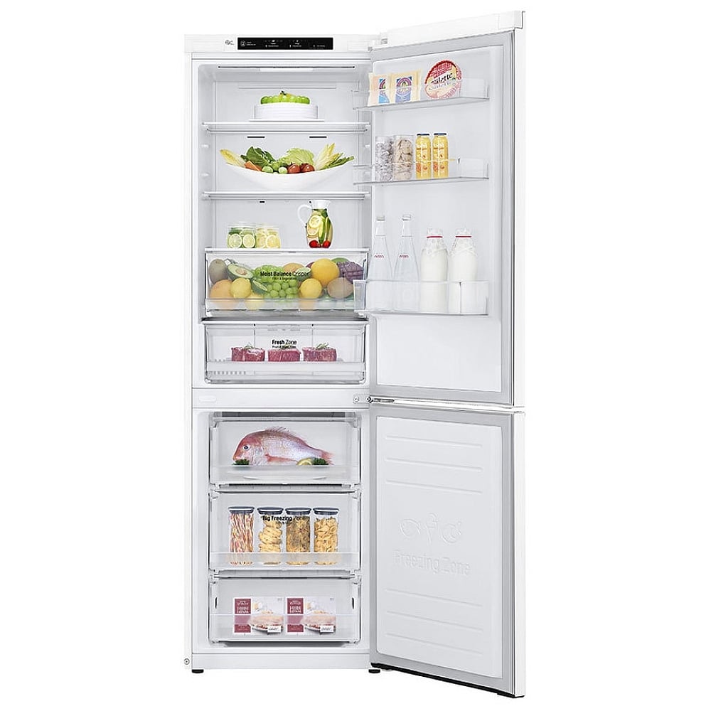LG LBNC12231W Bottom Freezer Counter Depth Refrigerator