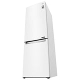 LG LBNC12231W Bottom Freezer Counter Depth Refrigerator, 24 inch Width, Counter Depth, ENERGY STAR Certified, 11.9 cu. ft. Capacity, White colour