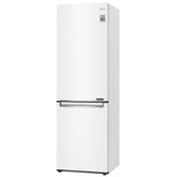 LG LBNC12231W Bottom Freezer Counter Depth Refrigerator, 24 inch Width, Counter Depth, ENERGY STAR Certified, 11.9 cu. ft. Capacity, White colour