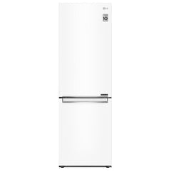 LG LBNC12231W Bottom Freezer Counter Depth Refrigerator, 24 inch Width, Counter Depth, ENERGY STAR Certified, 11.9 cu. ft. Capacity, White colour