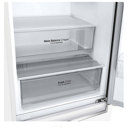 LG LBNC12231W Bottom Freezer Counter Depth Refrigerator
