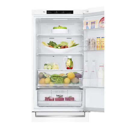 LG LBNC12231W Bottom Freezer Counter Depth Refrigerator