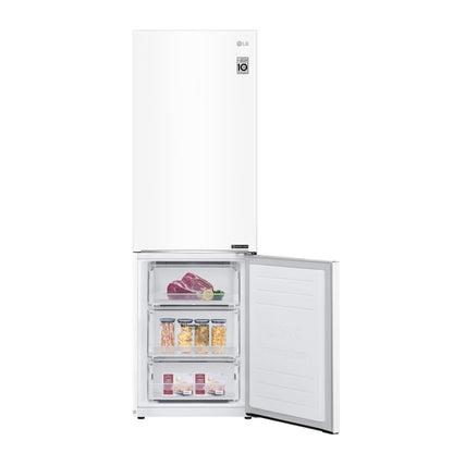 LG LBNC12231W Bottom Freezer Counter Depth Refrigerator