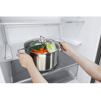 28" Counter Depth Bottom Freezer with Door Cooling+ and Flip-up Shelf, 15 cu.ft. LBNC15251V