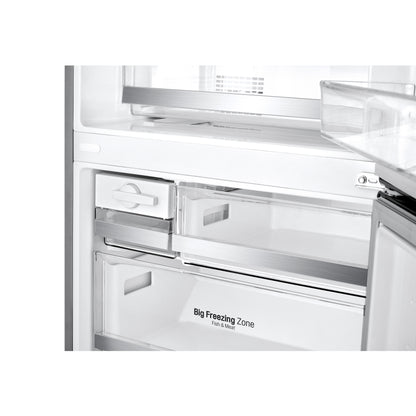 28" Counter Depth Bottom Freezer with Door Cooling+ and Flip-up Shelf, 15 cu.ft. LBNC15251V