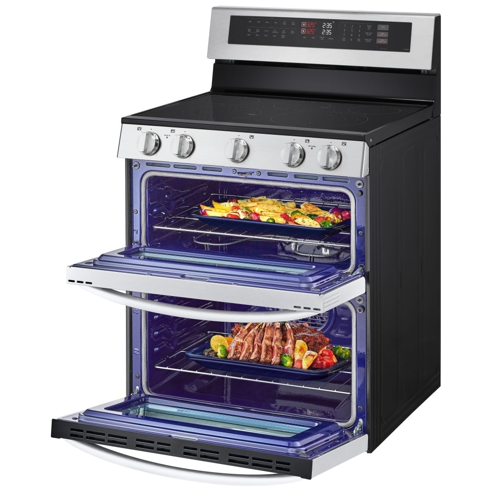 7.3 cu. ft. Electric Double Oven Freestanding Ranges with ProBake Convection & Air Fry LDEL7324SE