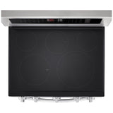 LG LDEL7324SE Electric Range, 7.3 cu. ft. Capacity, 30 inch Exterior Width, True Convection, 5 Burners, Yes, Self Clean, Double Oven, 3,200 W Highest Element, Stainless Steel colour