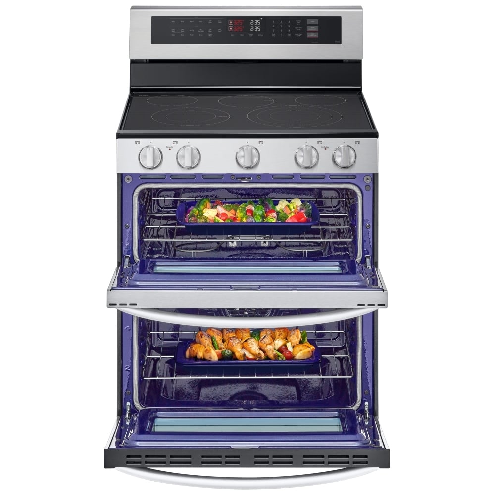 7.3 cu. ft. Electric Double Oven Freestanding Ranges with ProBake Convection & Air Fry LDEL7324SE