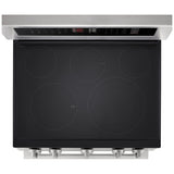LG LDEL7324YE Electric Range, 7.3 cu. ft. Capacity, 30 inch Exterior Width, True Convection, 5 Burners, Air Fry, Steam & Self Clean, Double Oven, Stainless Steel colour, EasyClean®, Probake Convection®, SmartDiagnosis™, SmoothTouch®, ThinQ Care™