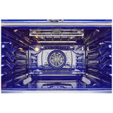 LG LDEL7324YE Electric Range, 7.3 cu. ft. Capacity, 30 inch Exterior Width, True Convection, 5 Burners, Air Fry, Steam & Self Clean, Double Oven, Stainless Steel colour, EasyClean®, Probake Convection®, SmartDiagnosis™, SmoothTouch®, ThinQ Care™