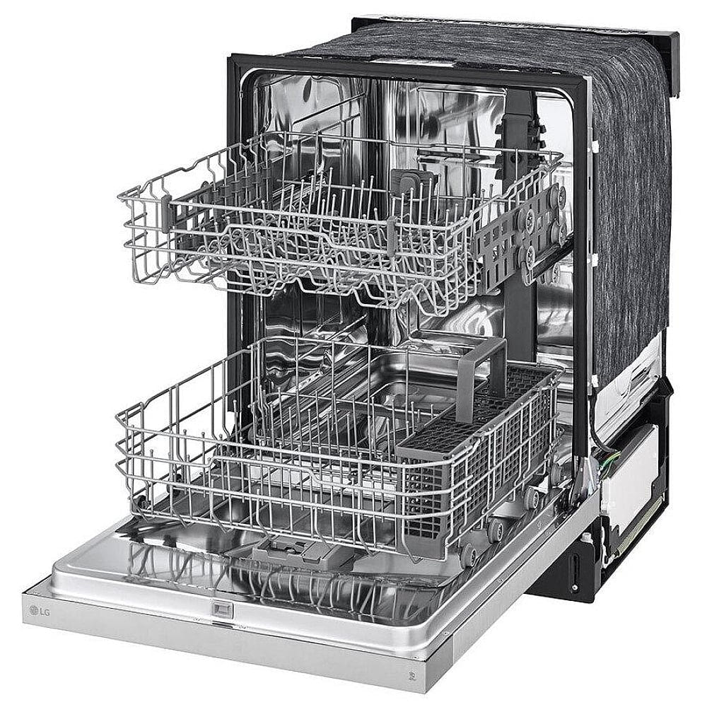 LG LDFC2423V Front Control Dishwasher with LoDecibel Operation and Dynamic Dry™