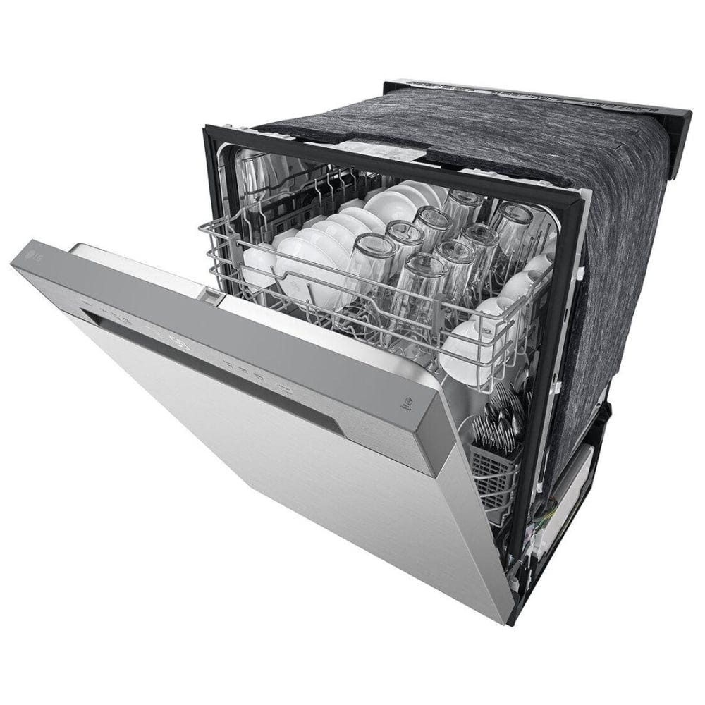 LG LDFC2423V Front Control Dishwasher with LoDecibel Operation and Dynamic Dry™