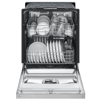LG LDFC2423V Front Control Dishwasher with LoDecibel Operation and Dynamic Dry™