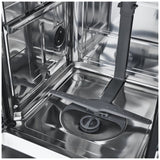 LG LDFC2423V Dishwasher, 24 inch Exterior Width, 52 dB Decibel Level, Full Console, Stainless Interior, 4 Wash Cycles, 15 Capacity (Place Settings), 2 Loading Racks, Platinum Silver Steel colour