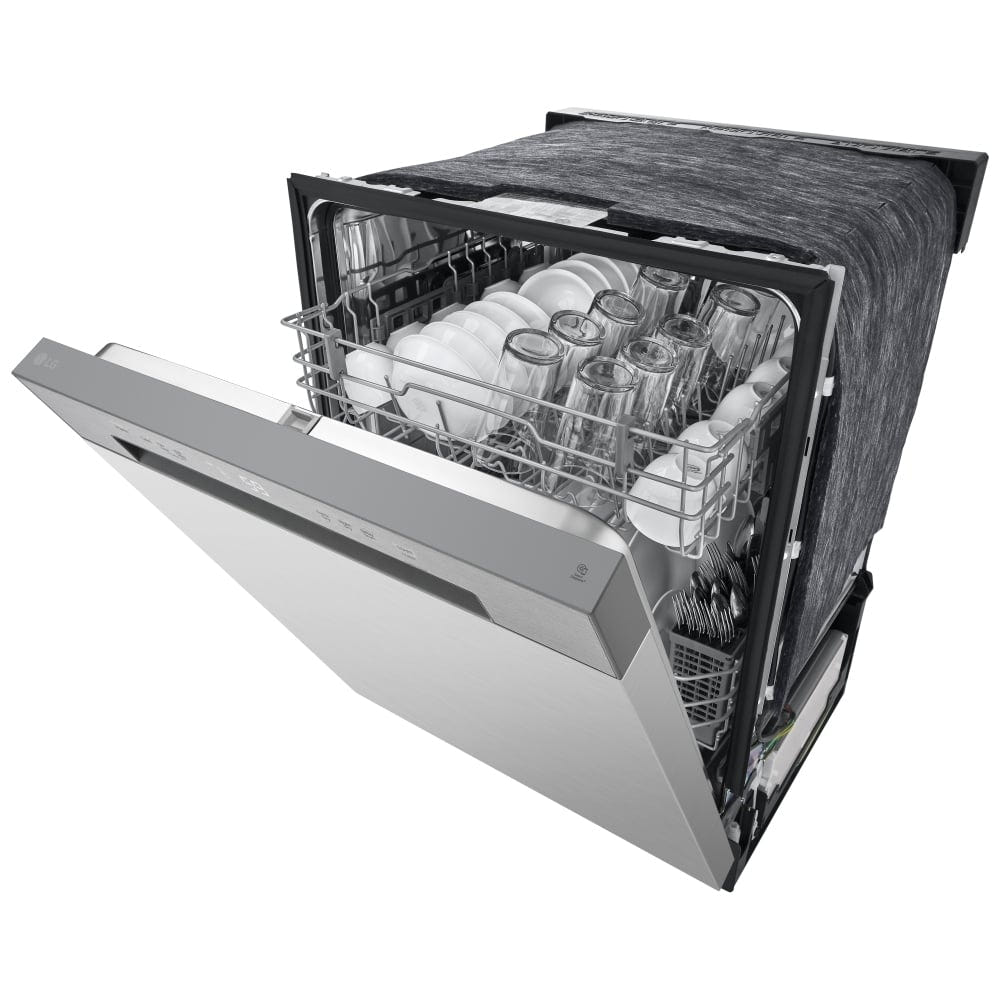 LG LDFC2423V Front Control Dishwasher with LoDecibel Operation and Dynamic Dry™