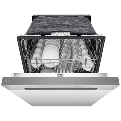 LG LDFC2423V Front Control Dishwasher with LoDecibel Operation and Dynamic Dry™